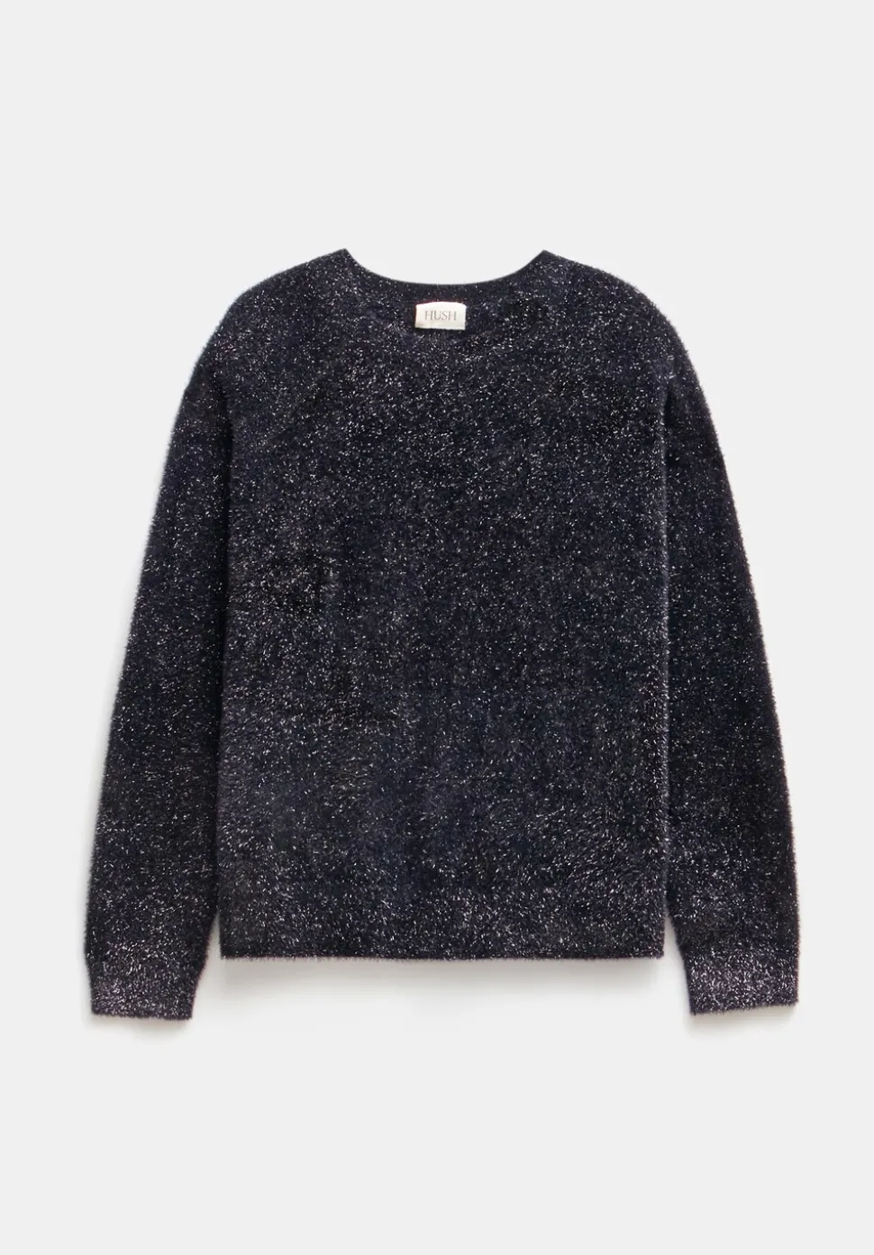 Jaime Metallic Tinsel Crew Neck Jumper