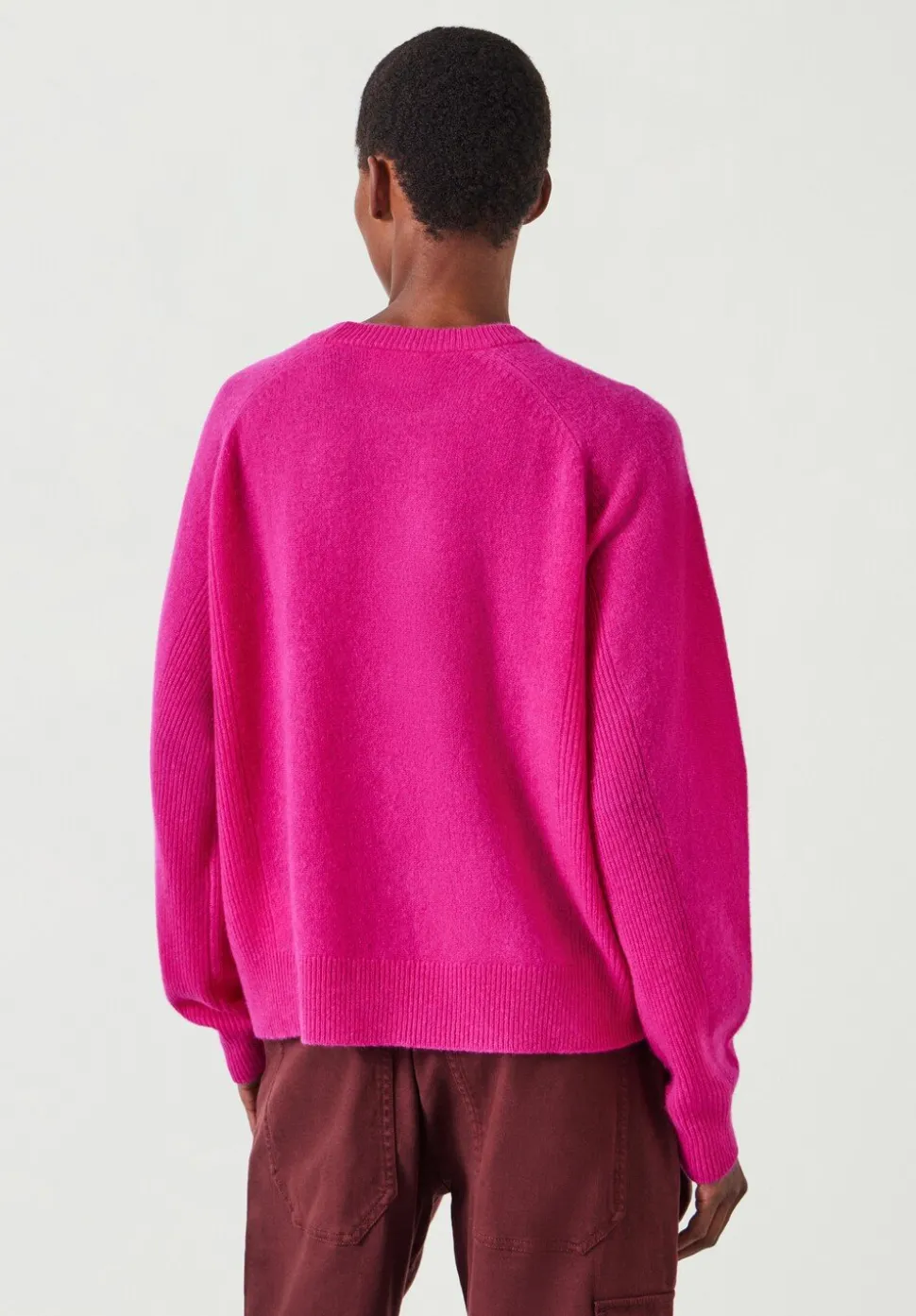 Jasmine Cashmere Rib Detail Jumper