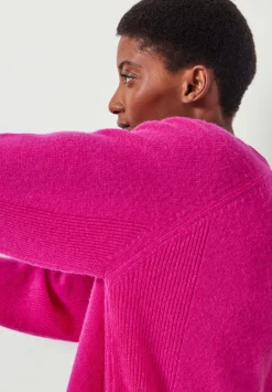 Jasmine Cashmere Rib Detail Jumper