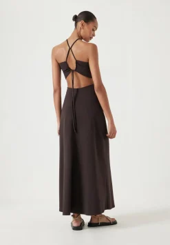 Jemma Cotton Jersey Cut-out Dress