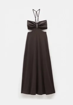Jemma Cotton Jersey Cut-out Dress