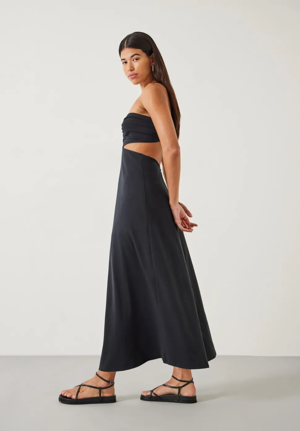 Jemma Cotton Jersey Cut-out Dress