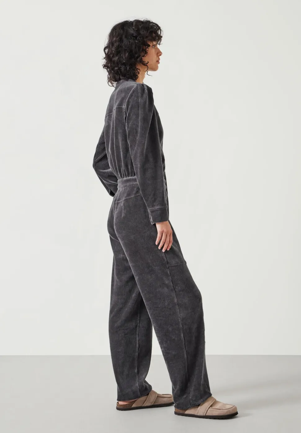 Joplin Cord Jersey Jumpsuit