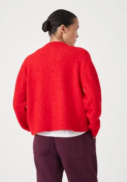 Juni Crew Neck Wool Blend Cardigan