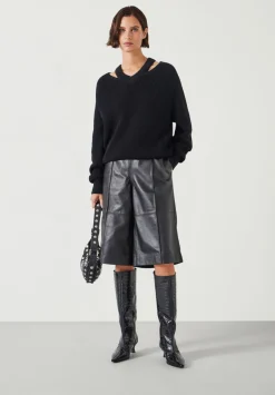 Kady Cotton Neck Detail Jumper
