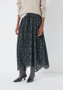 Kaia Chiffon Hanky Hem Skirt