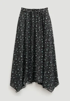 Kaia Chiffon Hanky Hem Skirt