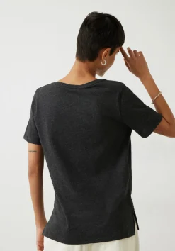 Kali Cotton Slub V-Neck T-Shirt