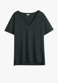 Kali Cotton Slub V-Neck T-Shirt