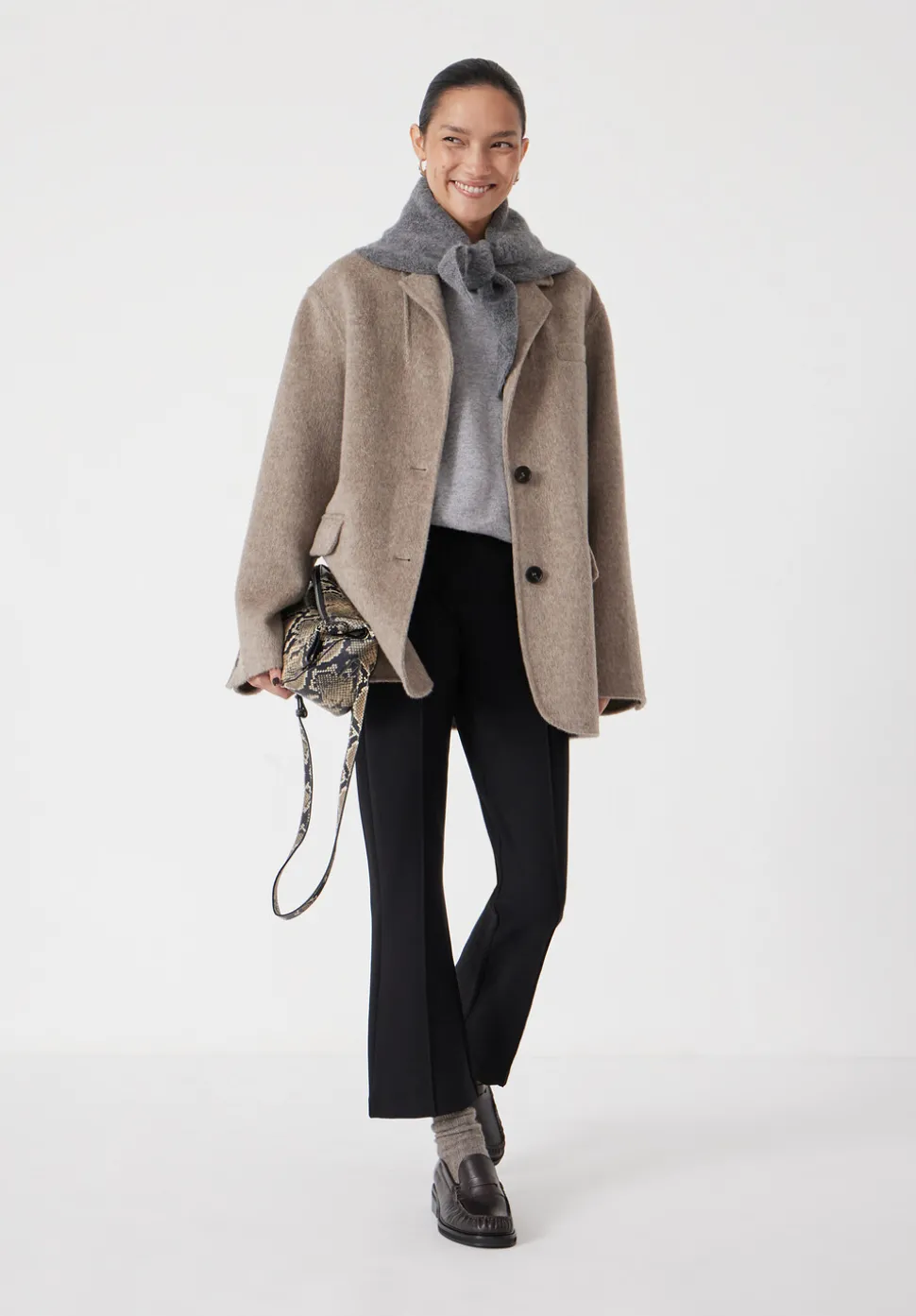 Kick Flare Ponte Trousers