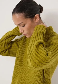 Kiley Wool Blend Frill Trim Jumper
