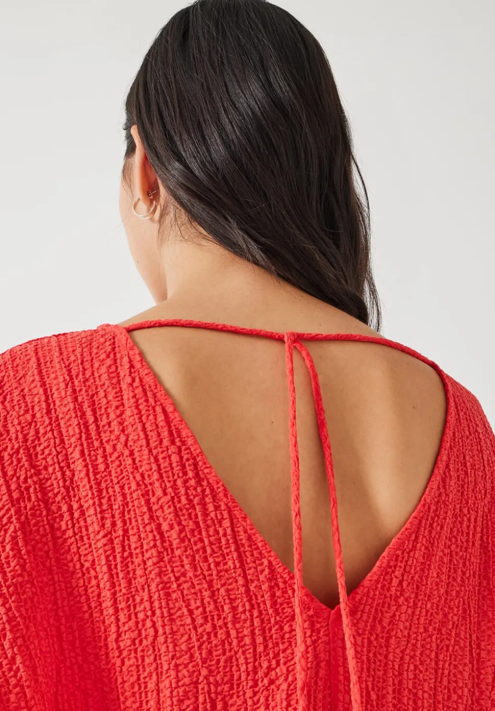 Kirra Oversized Textured Blouse