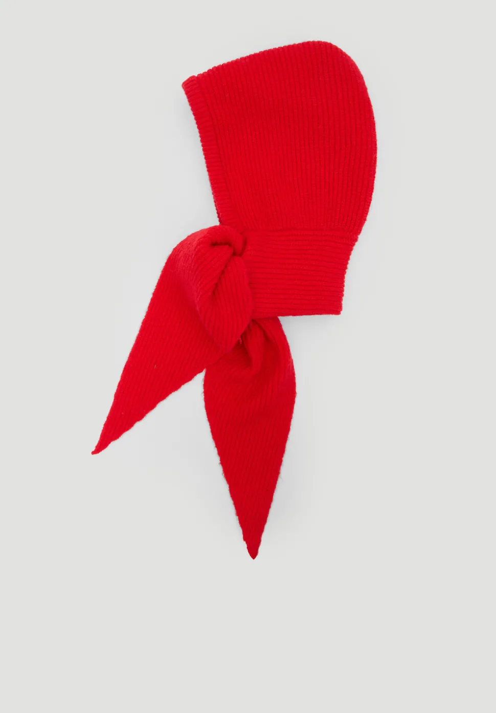 Knitted Hooded Scarf
