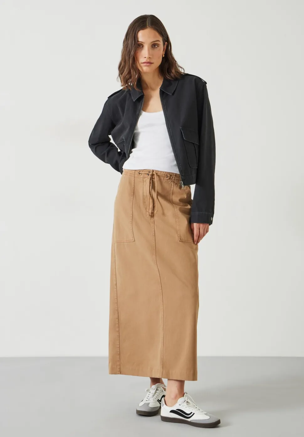 Kristen Cargo Maxi Skirt