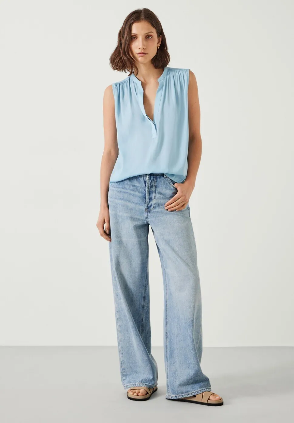 Kyla V-Neck Blouse
