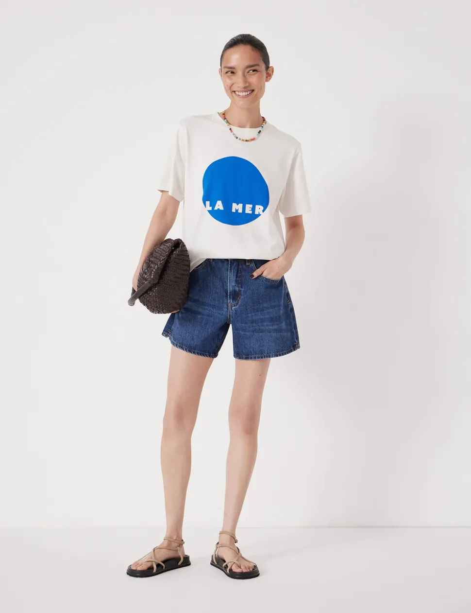 La Mer Graphic Cotton T-Shirt
