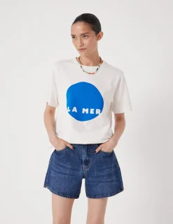 La Mer Graphic Cotton T-Shirt