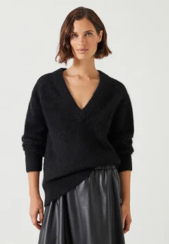Lacey V Neck Alpaca Blend Jumper
