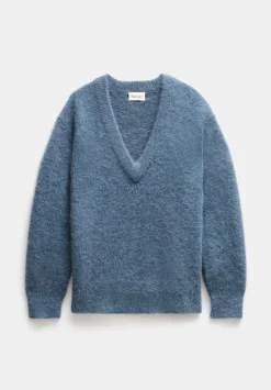 Lacey V Neck Alpaca Blend Jumper