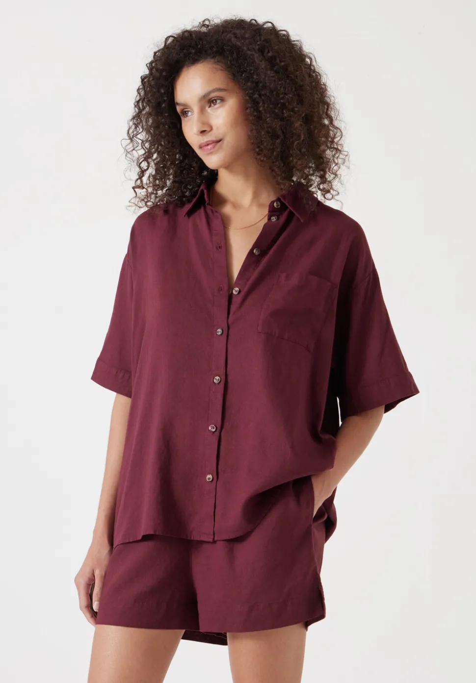 Lana Linen Blend Shirt
