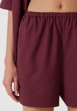 Lana Linen Blend Shorts