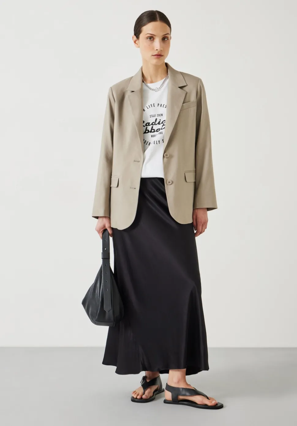 Lana Relaxed Linen Blend Blazer