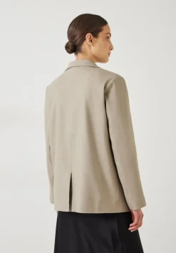 Lana Relaxed Linen Blend Blazer