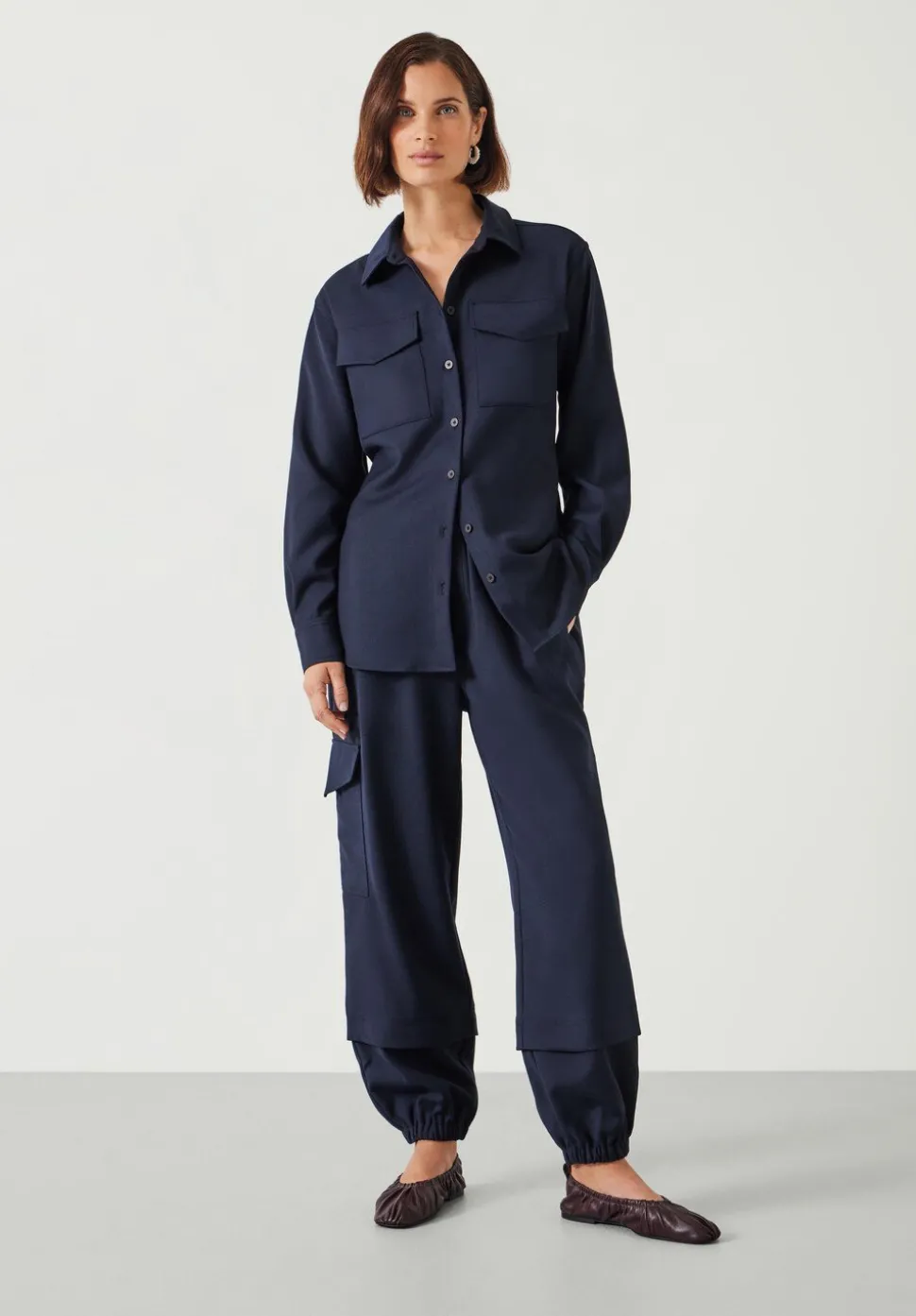 Lara Utility Wool Shirt