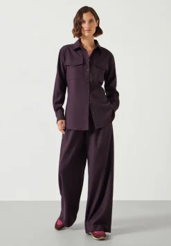 Lara Utility Wool Shirt