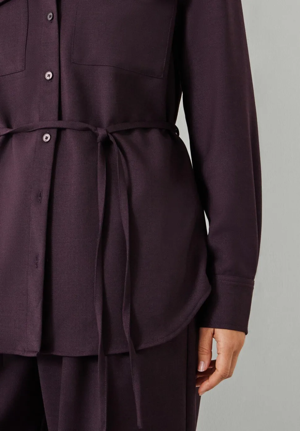 Lara Utility Wool Shirt