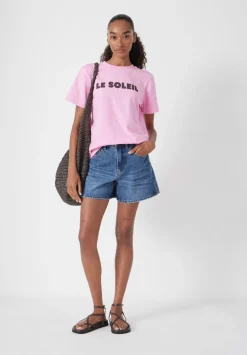 Le Soleil Graphic Cotton T-Shirt