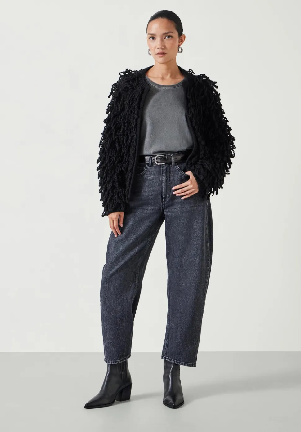 Leah Loop Edge To Edge Cardigan