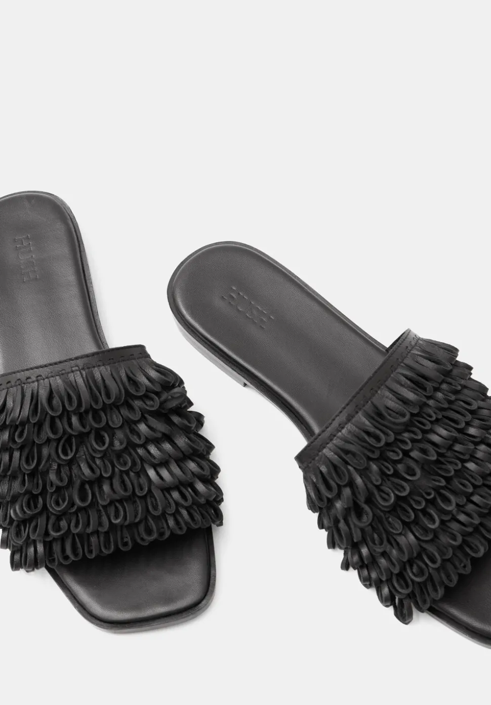 Leather Fringe Sandals