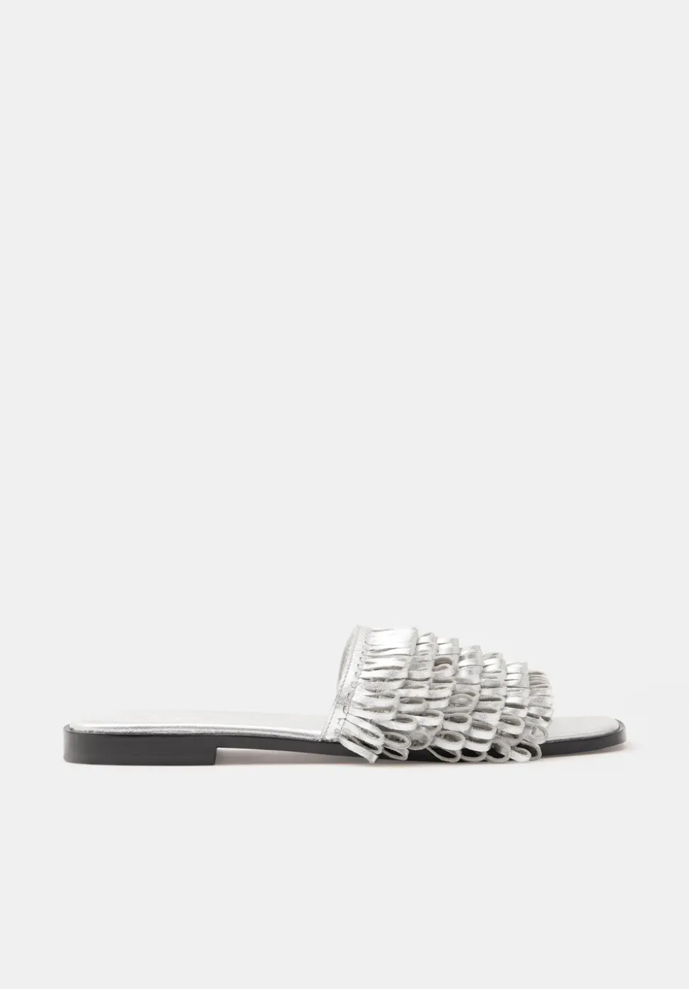 Leather Fringe Sandals