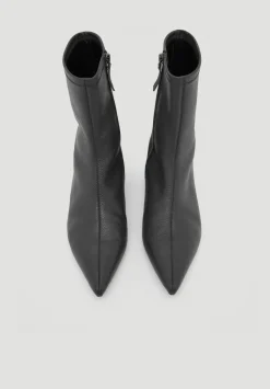 Leather Sock Fit Boots