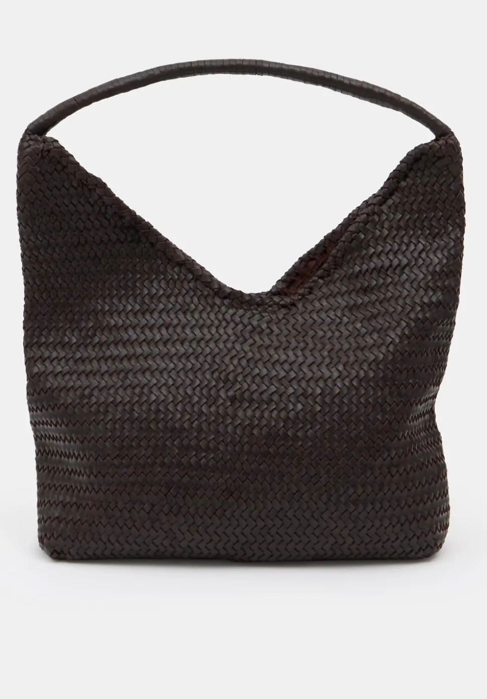 Leather Weave Tote