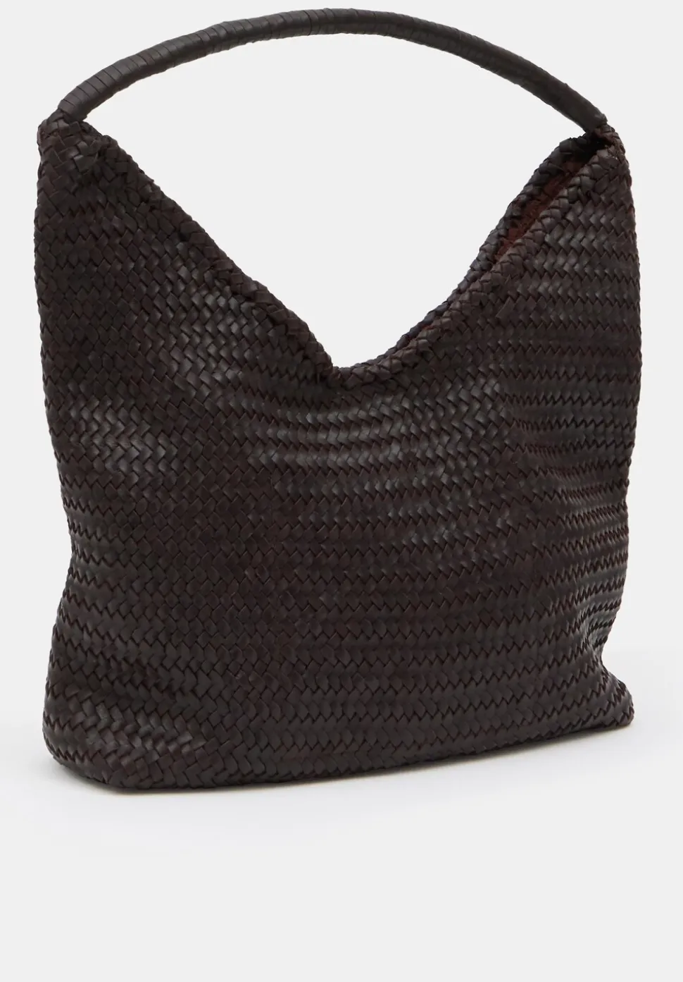 Leather Weave Tote