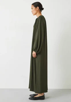 Leilani Gathered Midi Dress
