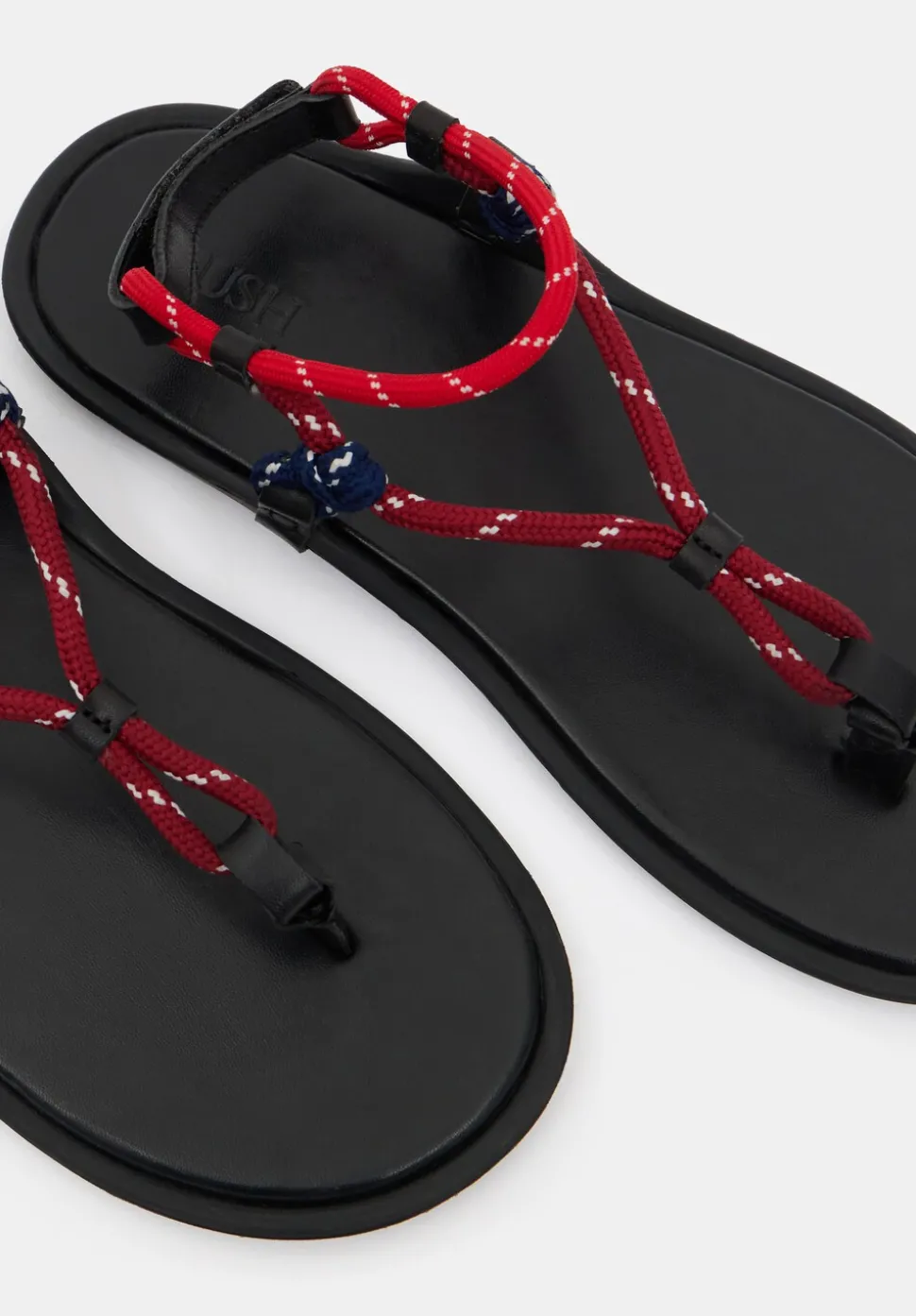 Leona Rope Detail Flat Sandals