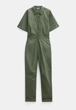 Lightweight Cotton Utility Jumpsuit