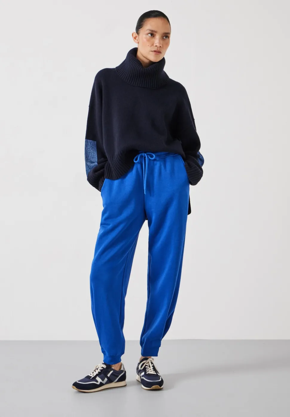 Livvy Merino Wool Detachable Roll Neck Jumper