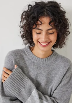 Livvy Merino Wool Detachable Roll Neck Jumper