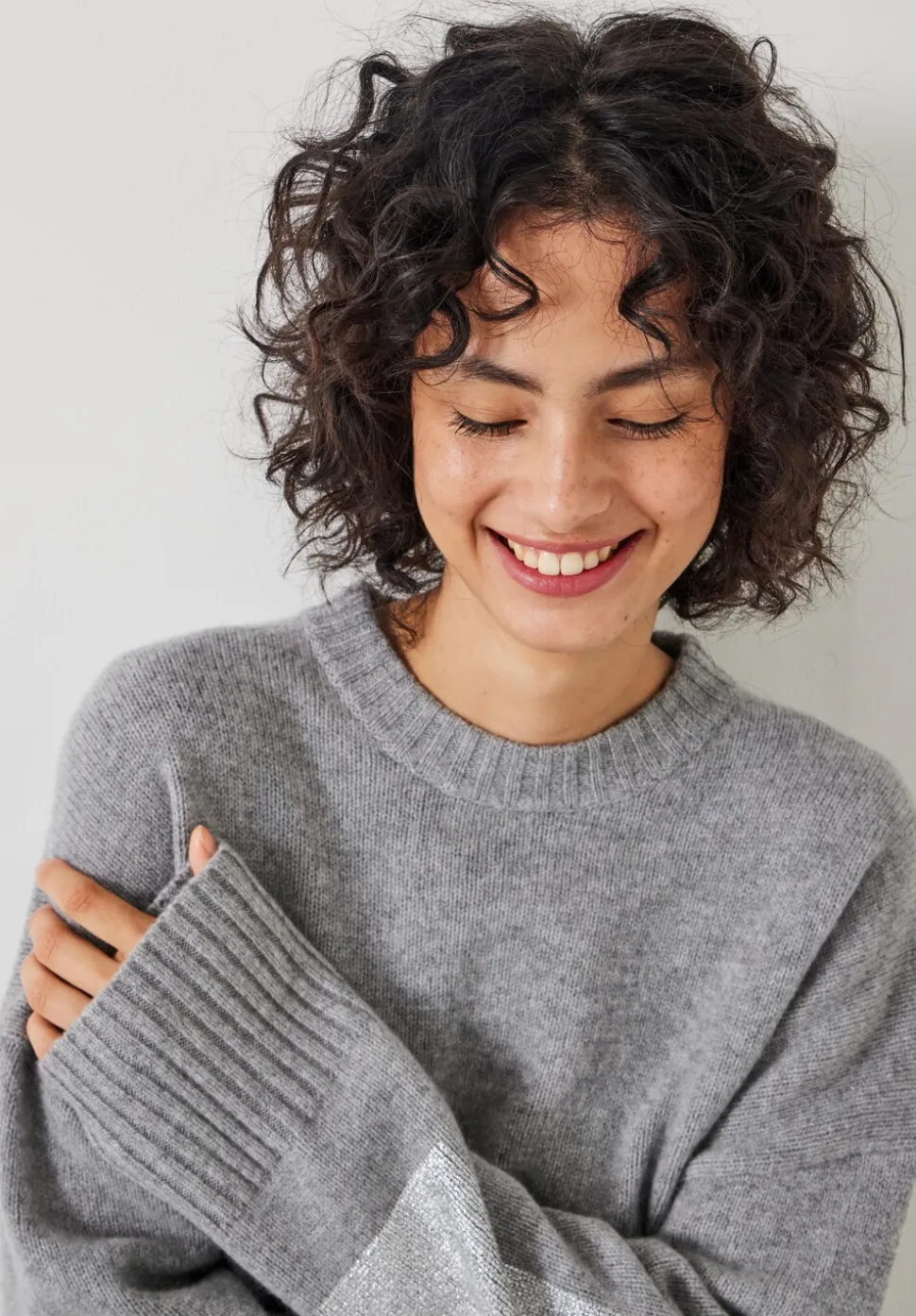 Livvy Merino Wool Detachable Roll Neck Jumper