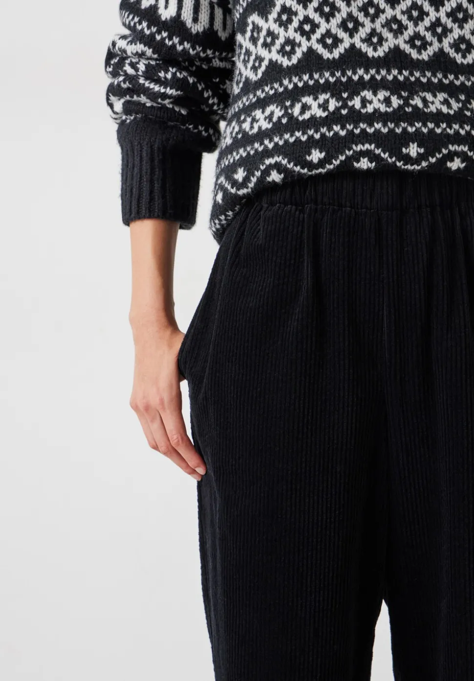 Liza Cord Joggers