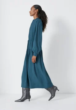 Long Sleeve Air Flow Shirt Dress