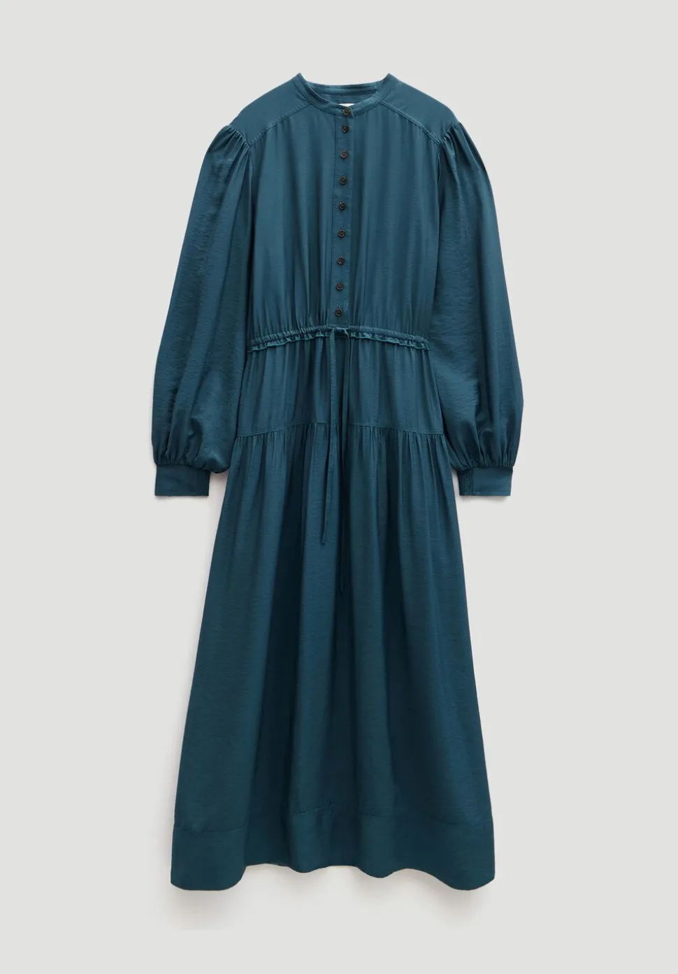 Long Sleeve Air Flow Shirt Dress