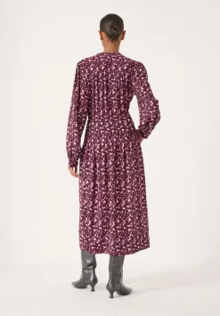 Long Sleeve Air Flow Shirt Dress