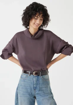 Long Sleeve Cowl Neck Top