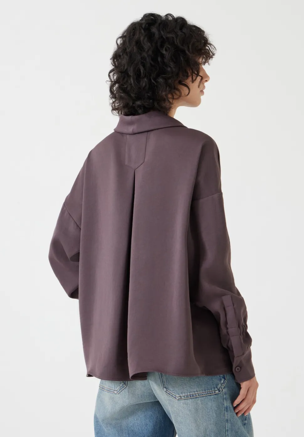 Long Sleeve Cowl Neck Top