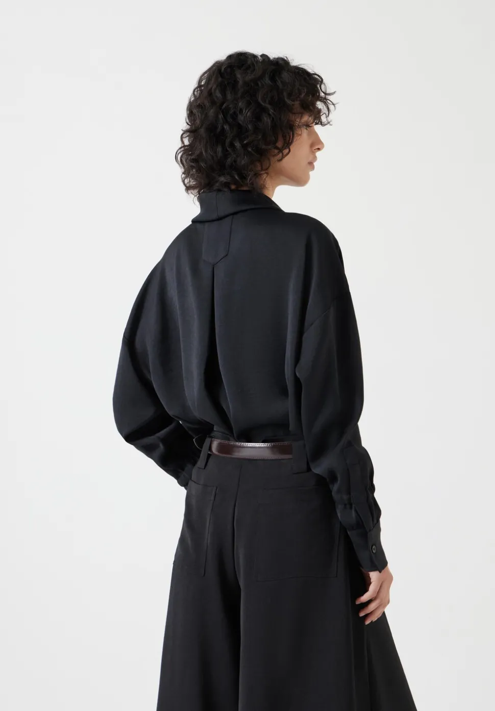 Long Sleeve Cowl Neck Top